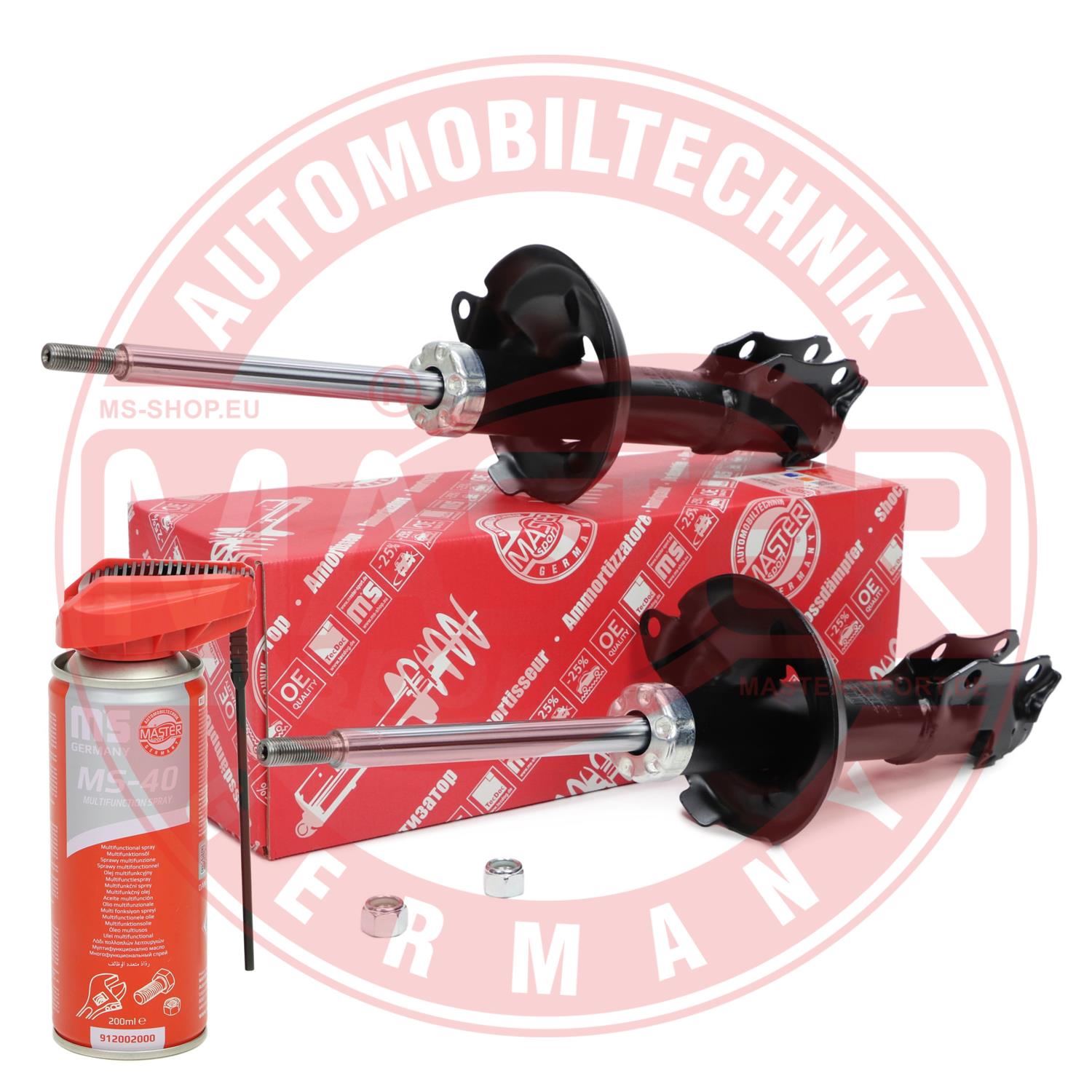 MASTER-SPORT GERMANY 16K004611P PROMO Αμορτισέρ μπροστινός άξονας for SEAT VW